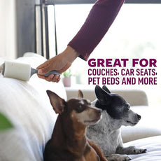 Scotch-Brite Pet Hair Pickup Extra Sticky Lint Roller, Designed for Removing Fur + Fluff on Couches, Clothes, Dog and Cat Beds, & More, 2 Pack, 200 Easy-Tear Adhesive Sheets Total