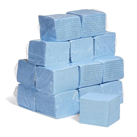 PIG PR40 All-Purpose Wipers - 18 packages of 56 Wipers - Each wiper is 11.875" x 13" - WIP230