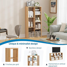 7 Cube Storage Organizer, Cube Shelf with Heavy-Duty Thick Boards, 25.12