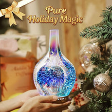 Porseme 3D Essential Oil Diffuser Cool Mist Humidifier Ultrasonic Aromatherapy Diffuser,150ml Last 6h,Auto Shut-Off,Air Refresh,Decoration for Home,Office,Yoga,Baby,Sleep