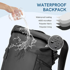 Kingsons Travel Laptop Backpack，Anti Theft Business Backpack for Men Womens Lightweight Waterproof Backpacks Computer Bag Fits 15.6 Inch Laptop and Notebook