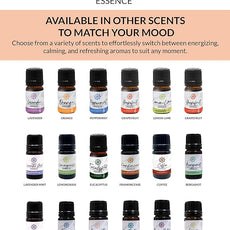 Essence Pearl Travel Case - Wearable Aromatherapy Kit with Nasal Diffuser Rings, Soaking Bay, and 5mL Essential Oil – Portable Wellness Gift Set for On?The?Go Self Care