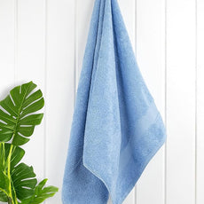 Cotton Paradise 4 Piece Turkish Bath Towels for Bathroom, 100% Cotton Extra Large Soft Plush Towels Bathroom Set, Sky Blue