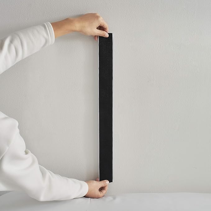 Nestl Upholstered King Headboard - Easy Assemble Channel Stitched Headboard King Size Bed - Wall Mounted Headboards with 3D Soundproof Wall Panels Peel & Stick Floating Headboards, Linen