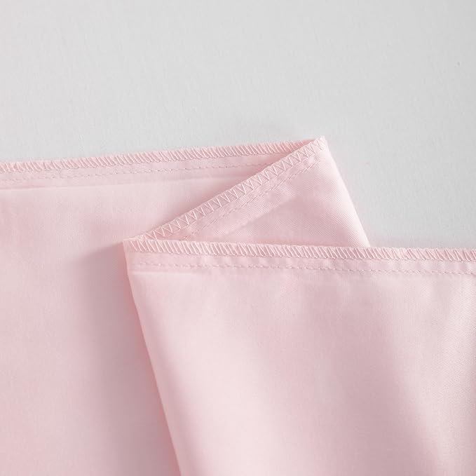 NTBAY Toddler Pillow Cases Set of 2, 2 Pack Brushed Microfiber 14x20 Pillow Cases, Soft, Wrinkle, Fade, Stain Resistant Blush Pink Pillow Cases with Envelope Closure, 14x20 Inches, Blush Pink