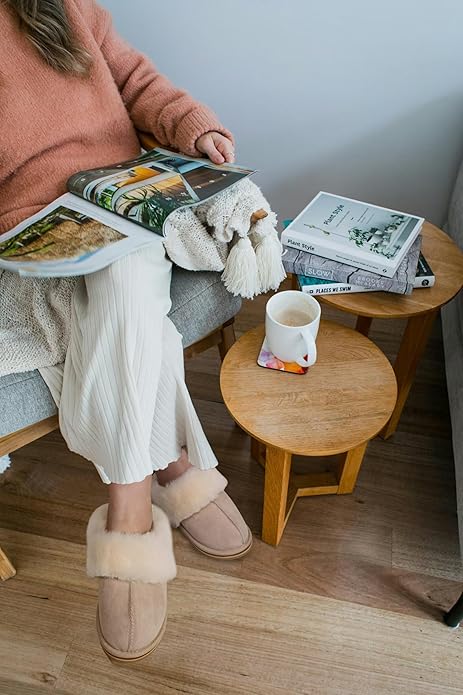 KuaiLu Womens Fluff Dual Memory Foam Slippers Ladies Cozy Arch Support Warm Scuff Slippers Slip on Comfy Winter House Shoes with Non-Slip Indoor Outdoor Hard Sole