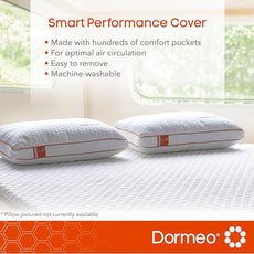 Dormeo RV Short King Cooling Mattress Topper, 3-Inch with Octaspring® Technology for Optimal Back Support, Medium Firmness