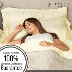 Bella Coterie Luxury Bamboo Viscose Cal King Size Sheet Set | 100% Organically Grown | Ultra Soft | Cooling for Hot Sleepers | 18