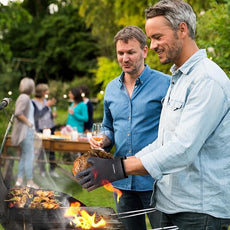 KITCHEN PERFECTION XL Silicone Smoker Oven Gloves-Extreme Heat Resistant BBQ Gloves-Handle Hot Food Right on Your Grill Fryer&Pit|Waterproof Grilling Cooking Baking Mitts|Superior Value Set+3 Bonuses