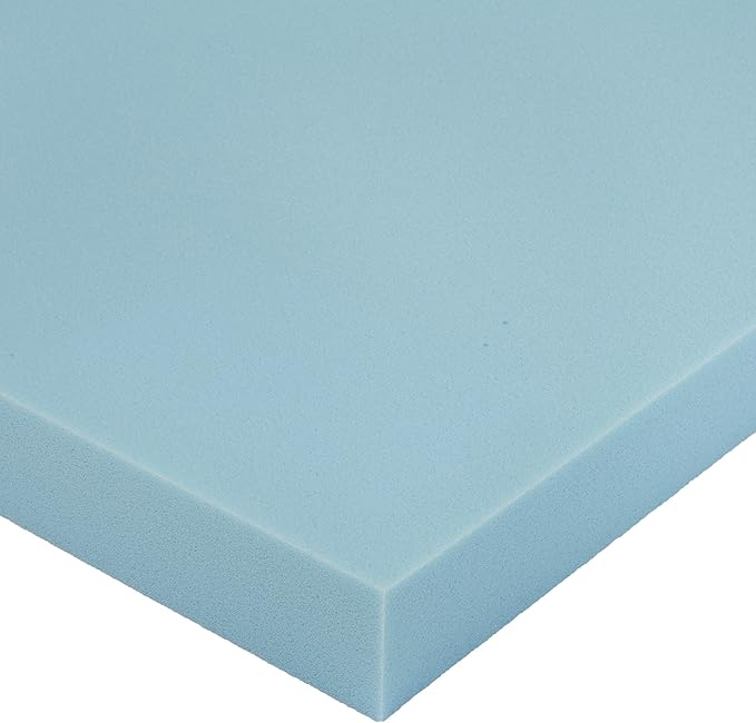 Amazon Basics King Mattress Topper, Cooling Gel-Infused, CertiPUR-US Certified, 3 Inches, Blue