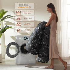 100% Waterproof Twin XL Size Mattress Topper, Thick Pillow Top Mattress Pad，Up to 22 Inch Deep Pocket, Soft Breathable Mattress Pad for Back Pain，Protector Cover (Black)