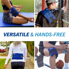 Cryo-Max Cold Pack, 8 Hour Reusable Cold Therapy Ice Pack for Elbows, Knees, Neck + More, Medium, 6