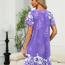 Ekouaer Women Robe Zipper Front Mumu Duster Robes Zip Up Housecoat Soft Sleepwear with Pockets