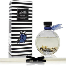 LOVSPA Reed Diffuser Set, Beach House Scented Oil Diffuser with Sticks, Home Fragrance Accessories for Bathroom Shelf Decor, Aroma Diffusers for Home or Office Desk, USA Made