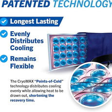 CryoMAX Cold Pack, Reusable, 8 Hour Cold Therapy Ice Pack, Small, 6