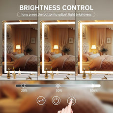 Hasipu Vanity Mirror with Lights, 50