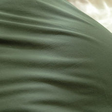 BESTOUCH Duvet Cover Set 100% Washed Cotton Linen Feel Super Soft Comfortable Chic Lightweight 3 PCs Home Bedding Set Olive Green King