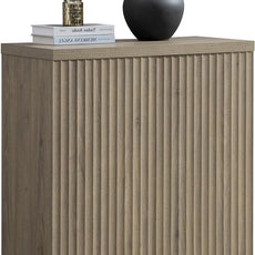 SICOTAS Buffet Cabinet with Storage Accent Sideboard Modern Credenza with Doors & Shelves Fluted Media Console Mid Century Coffee Bar Table for Living Room Kitchen Dining Room Hallway (1PCS)