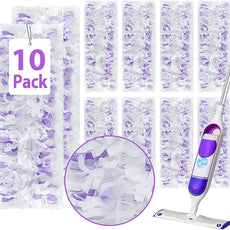 10 Count ‌Disposable Heavy-Duty Power Mop Pads Refills for Swiffer Power Mop,Replacement Floor Cleaning Refills, Non-Washable & Unscented, Compatible with Swiffer PowerMop (Quick-Absorb, No Residue)