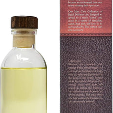 Urban Naturals Vetiver Home Fragrance Reed Diffuser Set | Man CAVE: Vetiver, Oud, Warm Amber & Frankincense. an Elegant, Masculine Fragrance That Smells Like a Men's Cologne!