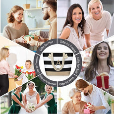 YOOLIFE Beach Bags for Women - Travel Canvas Beach Tote, Pool Waterproof Bag, Travel Essentials, Gifts for Women Birthday