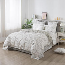 FADFAY College Duvet Cover Set Twin XL Colorful Butterfly Bedding Vintage Botanical Dorm Room Comforter Cover Set 100% Cotton Ultra Soft Quilt Cover with Hidden Zipper Closure 3Pcs, Twin XL Size