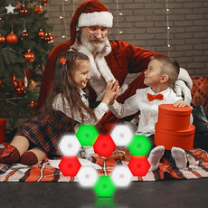 Hexagon Lights, Smart LED Wall Lights with Remote, 13 Colors Touch-Sensitive DIY Modular Assembled RGB Wall Panels, Hex Light with USB-Power for Autism, Game Room Decor, Party (12 Pack)