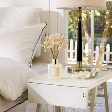 Cocorrína Reed Diffuser Set, Clean Linen 6.7 fl oz Scented Diffuser with Sticks Home Fragrance Reed Diffuser for Bathroom Shelf Decor