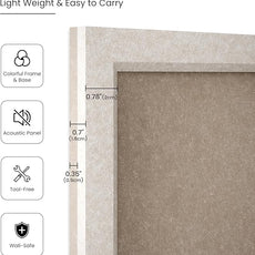 Felt Cork Board Alternative, Felt Bulletin Board 16