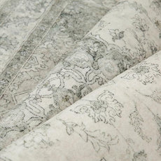 Green Area Rug 5x7 Washable Living Room Carpet Vintage Non Slip Soft Bedroom Indoor Office Retro Low Pile Thin Oriental Medallion Large Rug for Dining Room Bathroom Kitchen