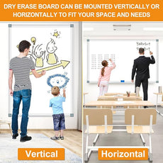 Large Magnetic Dry Erase Whiteboard, 60