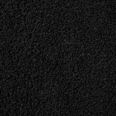 24KF Modern Upholstered Bed Bench Covered with Soft Boucle Teddy Fabric, Lovely Entryway Bench Ottoman with Armrest, 5062-Black