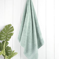 Cotton Paradise 4 Piece Turkish Bath Towels for Bathroom, 100% Cotton Extra Large Soft Plush Towels Bathroom Set, Mint Green