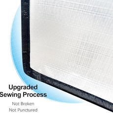 6 Pack Heavy Duty Large Moving Bags W/Backpack Straps - Strong Handles & Zippers, Storage Totes For Space Saving, Fold Flat, Alternative to Moving Box and Storage Bin, Semi-Transparent