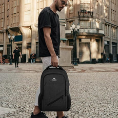 MATEIN 15.6 Inch Backpack for Men Women, 20 L Personal Item Casual Backpack Airline Approved, Water Resistant Laptop Computer Backpack with Multiple Organized Pockets, Black