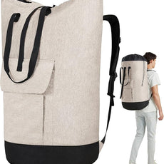 Laundry Bags Extra Large Heavy Duty, Laundry Backpack College 115L, Large Laundry Bag with Shoulder Straps, Big Dirty Clothes Bag for Dorm, Apartment and Laundromat, College Dorm Essentials for Guys