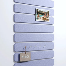 Cork Board Alternative Felt Strip Board 8-Pack 13