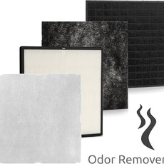 Rabbit Air, MinusA2 Air Purifiers for Home, Ultra Quiet HEPA Air Purifier - Wall Mountable Air Purifiers for Home Large Room, Allergies, Dust, Mold, Smoke & VOCs, (SPA-780N, White, Odor Remover, WIFI)