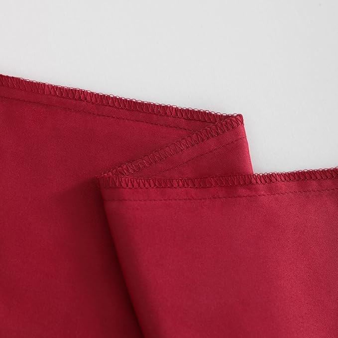 NTBAY Toddler Pillow Cases Set of 2, 2 Pack Brushed Microfiber 14x20 Pillow Cases, Soft, Wrinkle, Fade, Stain Resistant Wine Red Pillow Cases with Envelope Closure, 14x20 Inches, Wine Red