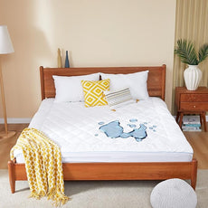 Queen Size Mattress Protector Waterproof Quilted Mattress Cover Cotton Mattress Pad Cover Extra Deep Pocket 18-22