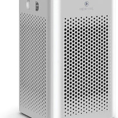 Medify MA-25 Air Purifier with True HEPA H13 Filter | 825 ft² Coverage in 1hr for Allergens, Smoke, Wildfires, Odors, Pollen, Pet Dander | Removal to 0.1 Microns | Silver, 1-Pack