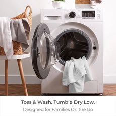 Mellanni Full Sheet Set - 6-Piece Iconic Collection Bedding, (Including 4 Pillowcases), 16-Inch Deep Pocket, Easy Care, Extra Soft, Cooling Sheets, Brushed Microfiber - White