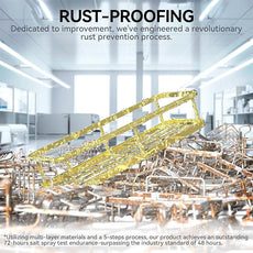 YASONIC Shower Caddy, 6 Pack Large Capacity Bath Organizer with Soap Holder and 12 Hooks, Rustproof Shower Shelves for Inside Shower, No Drilling&Sleek Bathroom Organizers and Storage Gold