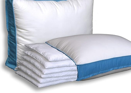 Pancake Pillow The Adjustable Layer Pillow. Custom Fit Your Perfect Pillow Height. Queen Size Luxury Pillow