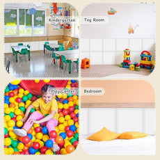 4 Pack Wall Padding for Playroom Peel and Stick Headboard 11.81