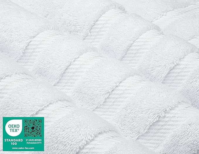 American Soft Linen 35x70 Jumbo Large Bath Towels, 600 GSM 100% Cotton Turkish Bath Sheet, Oversized Luxury Bath Towels for Bathroom Beach and Pool, White