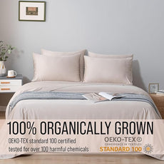 Bella Coterie 6 Piece Luxury Bamboo Viscose California King Size Sheet Set | 100% Organically Grown | Cooling for Hot Sleepers | 18