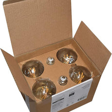 Amazon Basics A19 LED Light Bulbs 40 Watt Equivalent, Daylight White(5000K), Energy Efficient 3.5W, Non-Dimmable, 10,000 Hour Lifetime, 6 Count (Pack of 1)