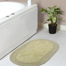 Home Weavers Double Ruffle Collection 100% Cotton Bathroom Rugs Set, Washable Rug, Extra Soft and Absorbent Bath Rug, Kitchen Mat, Bath Mat Set, Bath Floor Mat Non Slip, 21