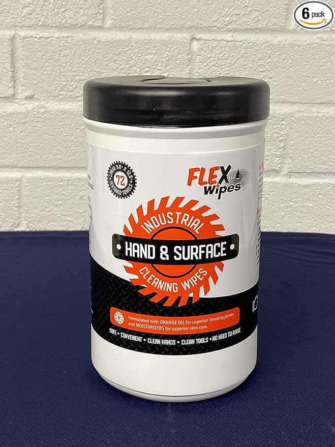 15072 FLEXWIPES Industrial Hand and Surface Cleaning Wipes